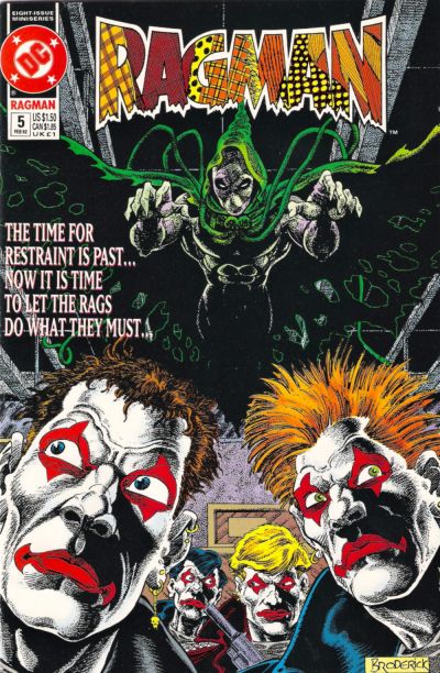 Cover for Ragman (DC, 1991 series) #5