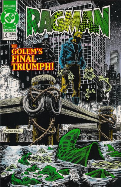 Cover for Ragman (DC, 1991 series) #6