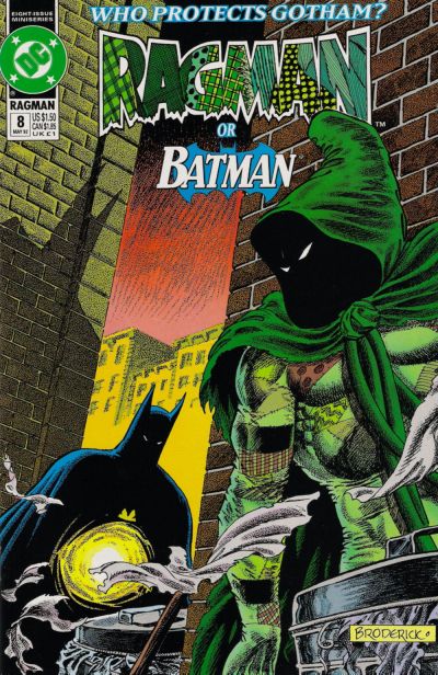 Cover for Ragman (DC, 1991 series) #8