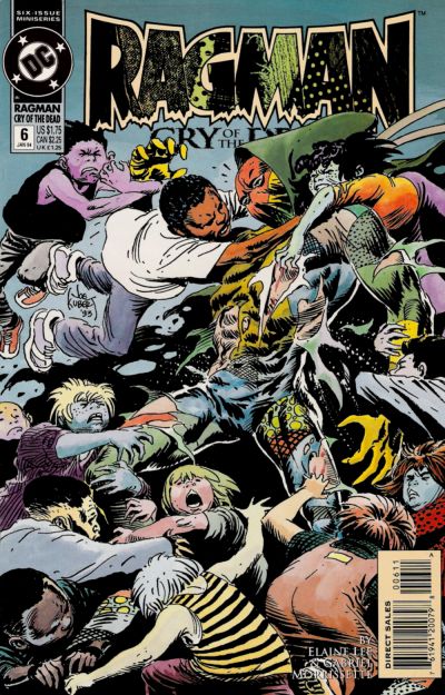 Cover for Ragman: Cry of the Dead (DC, 1993 series) #6