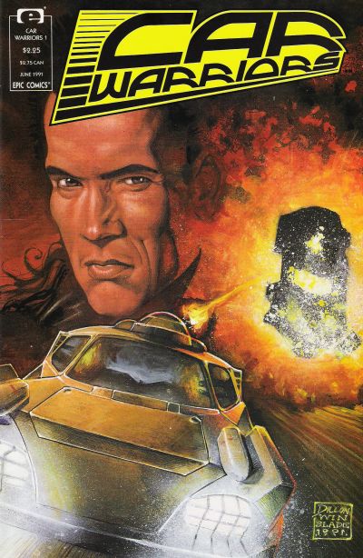 Cover for Car Warriors (Marvel, 1991 series) #1 [Direct]