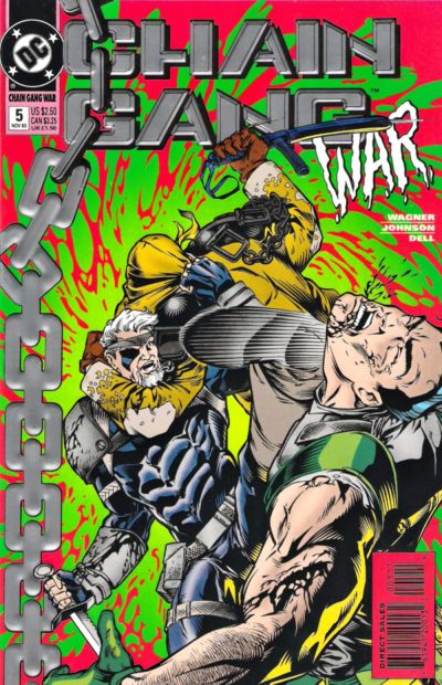 Cover for Chain Gang War (DC, 1993 series) #5
