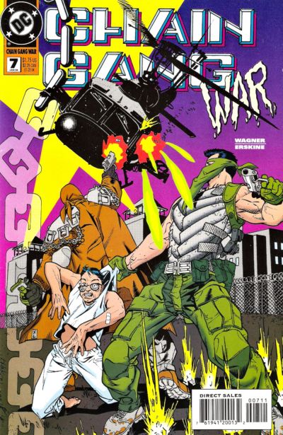 Cover for Chain Gang War (DC, 1993 series) #7
