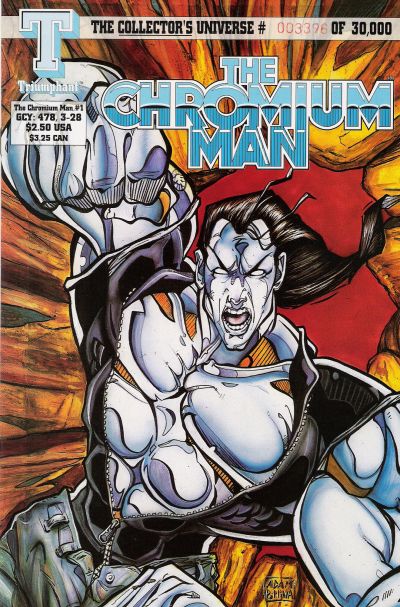 Cover for The Chromium Man (Triumphant, 1993 series) #1