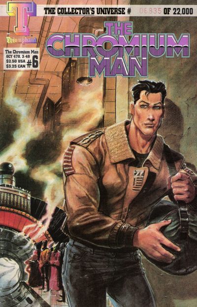 Cover for The Chromium Man (Triumphant, 1993 series) #6
