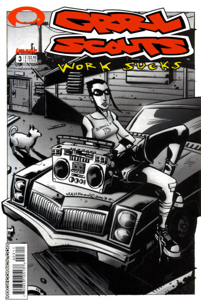 Cover for Grrl Scouts: Work Sucks (Image, 2003 series) #3