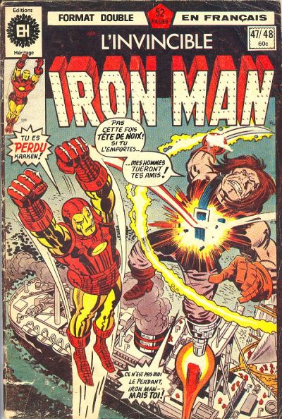 Cover for L'Invincible Iron Man (Editions Héritage, 1972 series) #47/48
