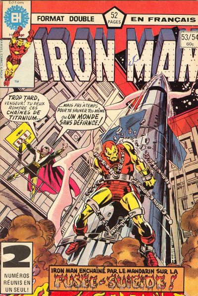 Cover for L'Invincible Iron Man (Editions Héritage, 1972 series) #53/54