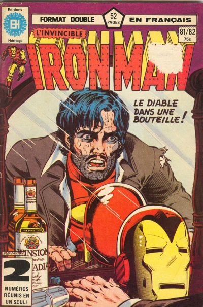 Cover for L'Invincible Iron Man (Editions Héritage, 1972 series) #81/82