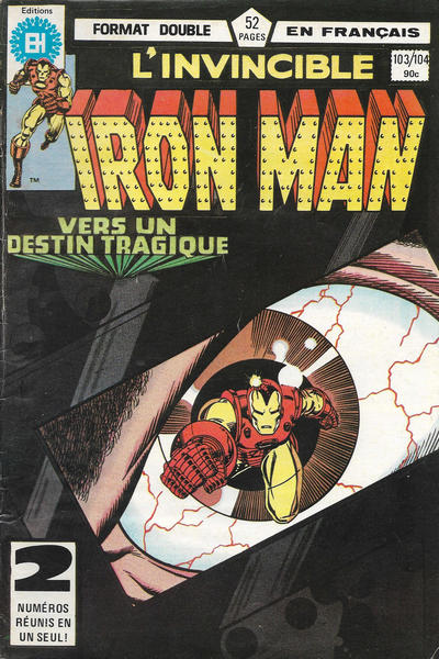 Cover for L'Invincible Iron Man (Editions Héritage, 1972 series) #103/104