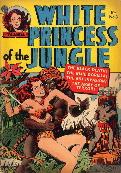 Cover for White Princess of the Jungle (Avon, 1951 series) #3