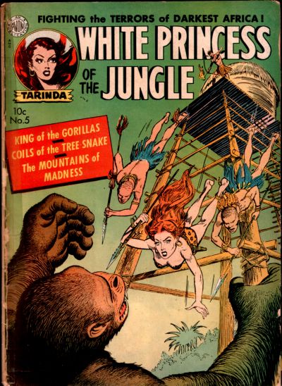 Cover for White Princess of the Jungle (Avon, 1951 series) #5