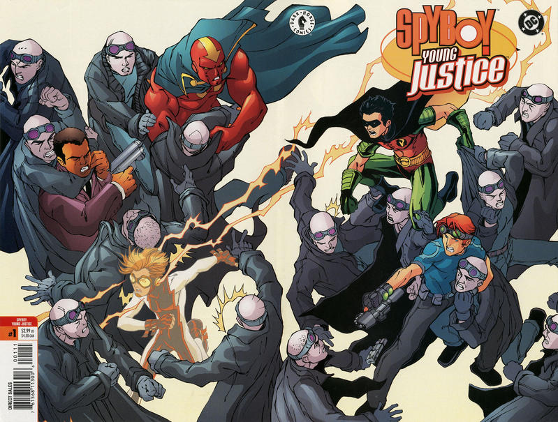 Cover for SpyBoy / Young Justice (Dark Horse, 2002 series) #1