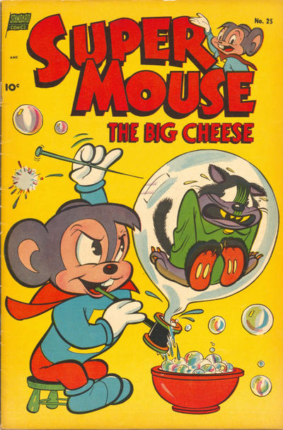 Cover for Supermouse, the Big Cheese (Pines, 1951 series) #25