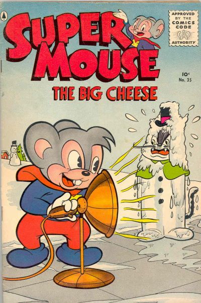 Cover for Supermouse, the Big Cheese (Pines, 1951 series) #35