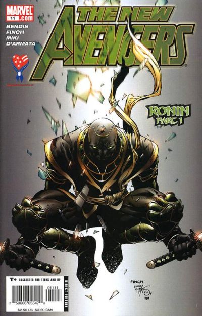 Cover for New Avengers (Marvel, 2005 series) #11 [Direct Edition]