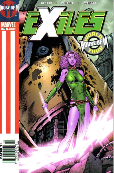 Cover for Exiles (Marvel, 2001 series) #70 [Newsstand]