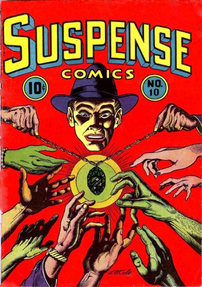 Cover for Suspense Comics (Temerson / Helnit / Continental, 1943 series) #10