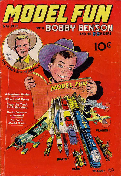 Cover for Model Fun (Hardie-Kelly, 1954 series) #4