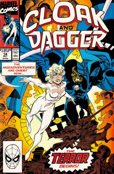Cover for Cloak and Dagger (Marvel, 1990 series) #14
