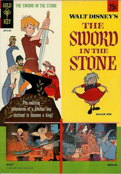 Cover for Walt Disney's the Sword in the Stone (Western, 1964 series) #[nn]