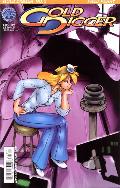 Cover for Gold Digger (Antarctic Press, 1999 series) #3