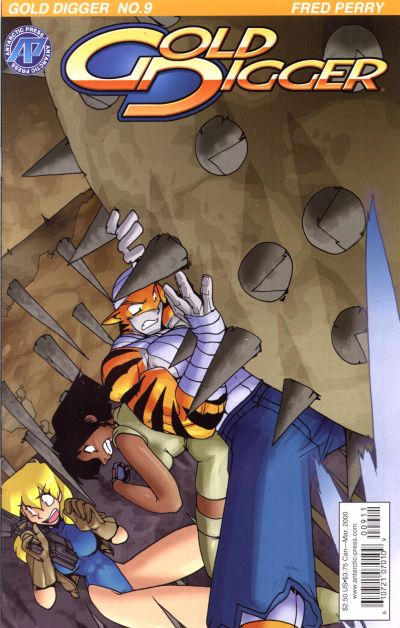 Cover for Gold Digger (Antarctic Press, 1999 series) #9