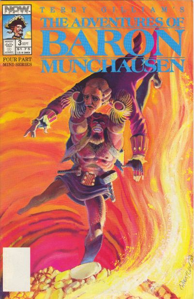 Cover for The Adventures of Baron Munchausen - The Four-Part Mini-Series (Now, 1989 series) #3 [Direct]