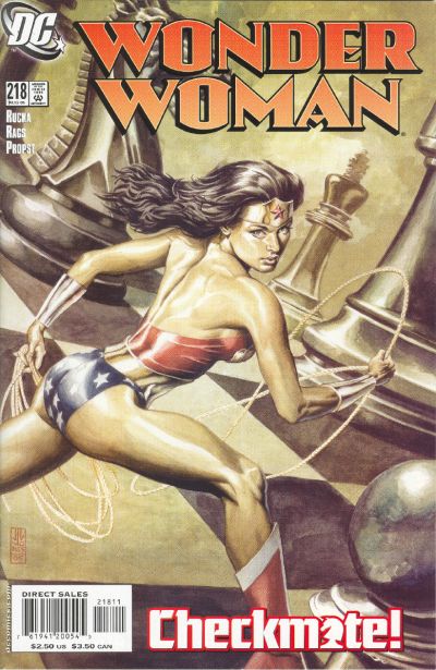 Cover for Wonder Woman (DC, 1987 series) #218 [Direct Sales]