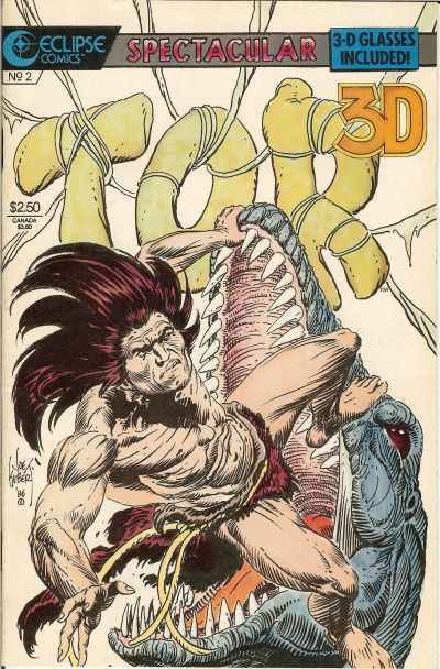 Cover for Tor 3-D (Eclipse, 1986 series) #2