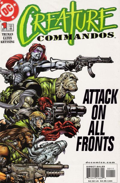 Cover for Creature Commandos (DC, 2000 series) #1