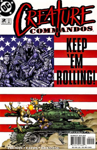 Cover for Creature Commandos (DC, 2000 series) #2