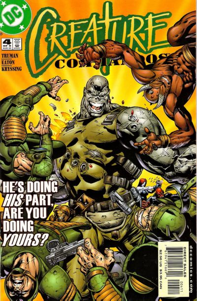 Cover for Creature Commandos (DC, 2000 series) #4