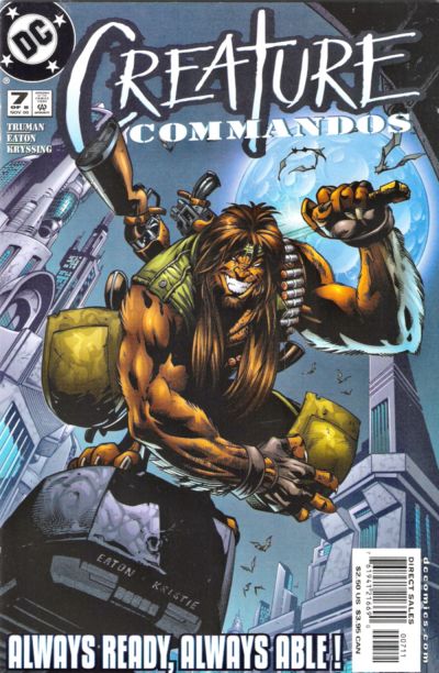 Cover for Creature Commandos (DC, 2000 series) #7