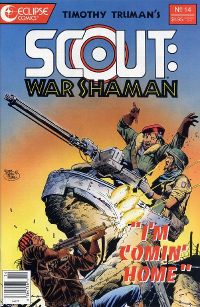 Cover for Scout: War Shaman (Eclipse, 1988 series) #14