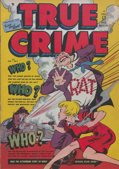 Cover for True Crime Comics (Magazine Village, 1947 series) #v1#3