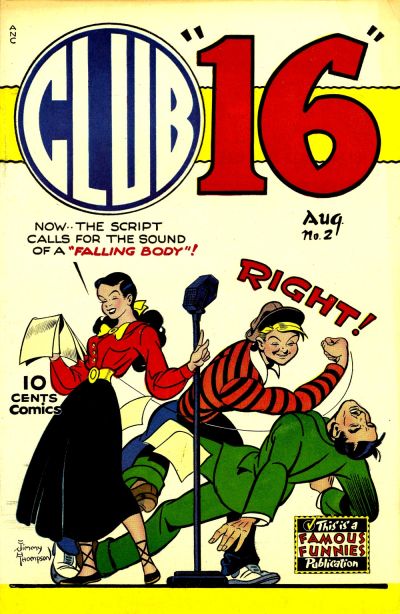 Cover for Club 16 Comics (Eastern Color, 1948 series) #2