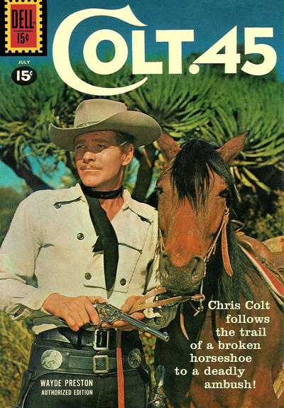 Cover for Colt .45 (Dell, 1960 series) #9