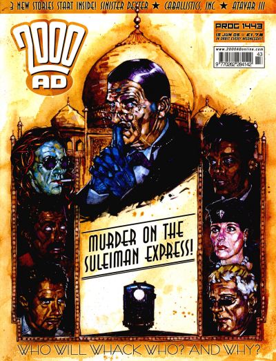Cover for 2000 AD (Rebellion, 2001 series) #1443