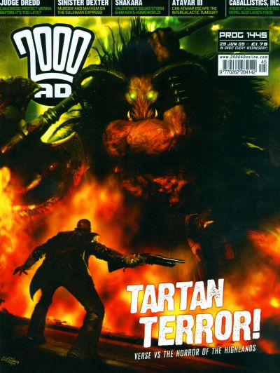 Cover for 2000 AD (Rebellion, 2001 series) #1445