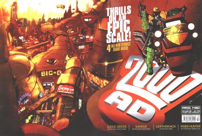 Cover for 2000 AD (Rebellion, 2001 series) #1450