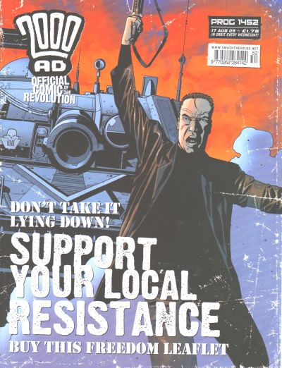 Cover for 2000 AD (Rebellion, 2001 series) #1452