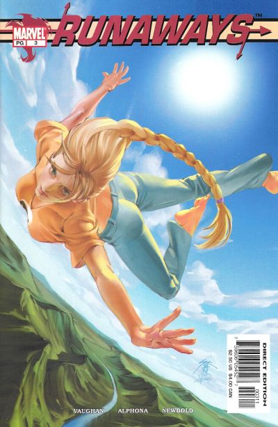 Cover for Runaways (Marvel, 2003 series) #3