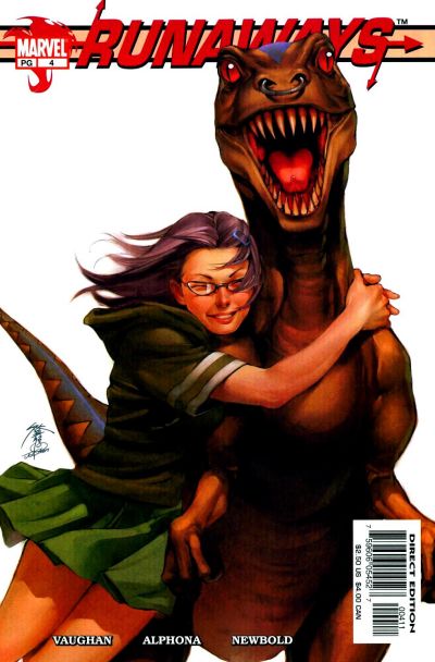 Cover for Runaways (Marvel, 2003 series) #4