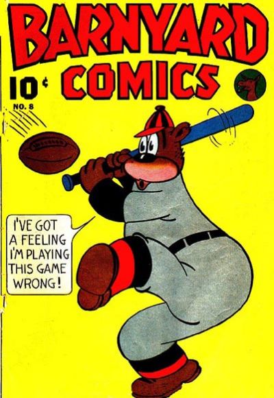 Cover for Barnyard Comics (Pines, 1944 series) #8