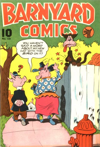 Cover for Barnyard Comics (Pines, 1944 series) #10