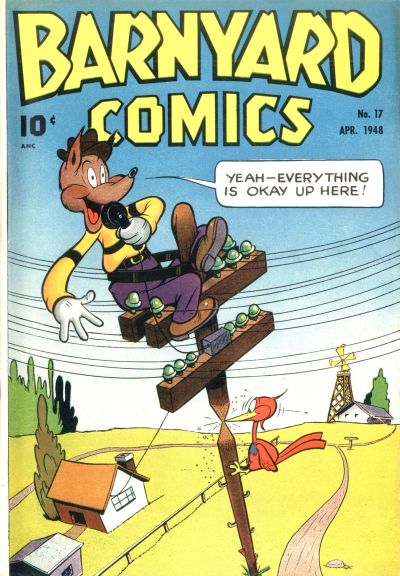 Cover for Barnyard Comics (Pines, 1944 series) #17