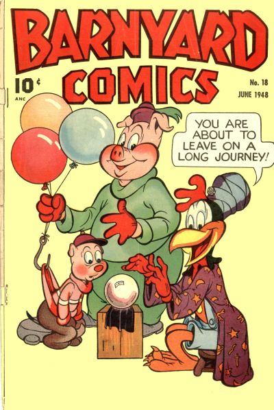 Cover for Barnyard Comics (Pines, 1944 series) #18