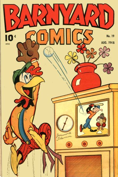 Cover for Barnyard Comics (Pines, 1944 series) #19