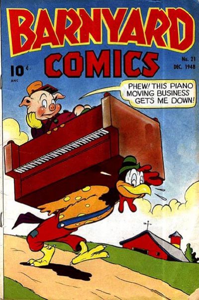 Cover for Barnyard Comics (Pines, 1944 series) #21